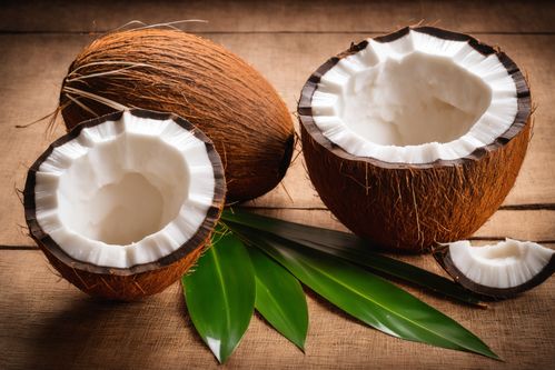 有機食物食品椰肉可口果實椰子攝影圖圖片 攝影圖 下載至來源處